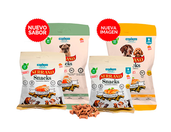 Serrano Snacks perro Mediterranean Natural